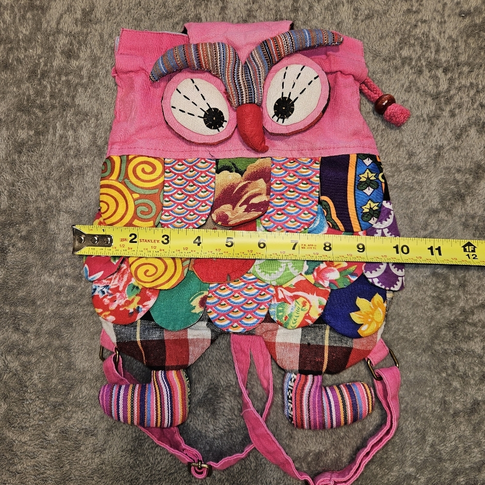 Colorful Owl Backpack - Picture 4 of 6